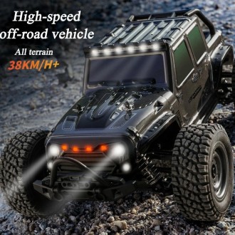 SCY-16103 2.4G 1:16 Electric 4WD RC Off-road Vehicle Car Toy (Dark Gray)