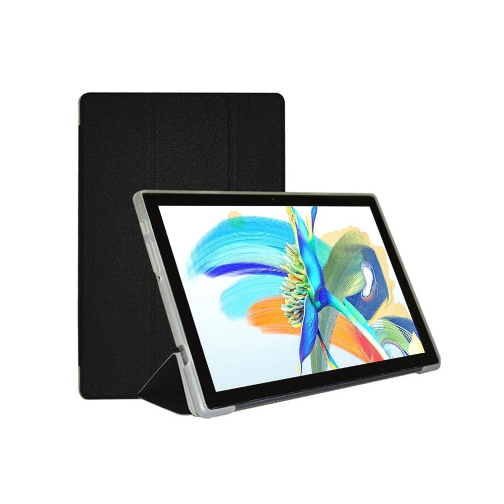 For Teclast M40 Pro / M40 / P20HD Horizontal Flip PU Leather Case with Holder(Black)