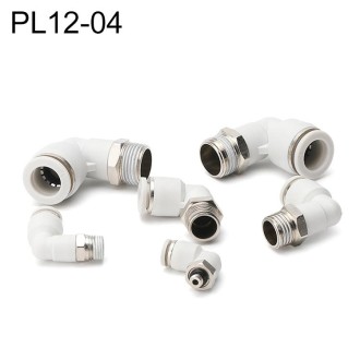 PL12-04 LAIZE PL Elbow Pneumatic Quick Fitting Connector