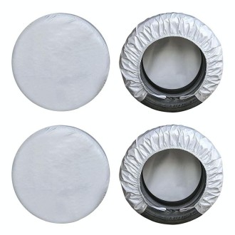 4pcs / Set Car Tire 420D Oxford Cloth Protective Cover, Diameter: 76-81cm, Width: 34cm