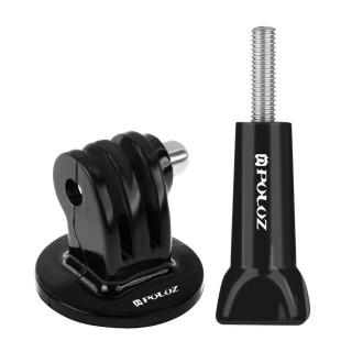 PULUZ Camera Tripod Mount Adapter with Long Screw for GoPro Hero11 Black / HERO10 Black /9 Black /8 Black /7 /6 /5 /5 Session /4