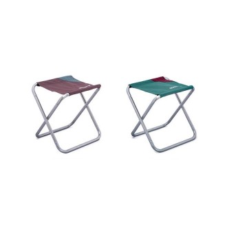 ShineTrip Outdoor Large Folding Stool Outdoor Camping Fishing Portable Folding Stool(Dark Green)