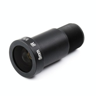 Waveshare WS0698012 For Raspberry Pi M12 High Resolution Lens, 12MP, 69.5 Degree FOV, 8mm Focal Length, 23968