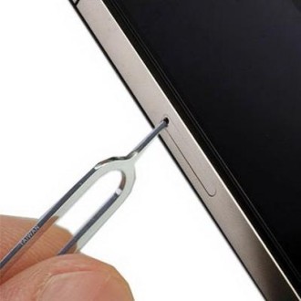 100pcs SIM Card Tray Holder Eject Pin Key Tool for iPhone, Galaxy, Huawei, Xiaomi, HTC and Other Smart Phones