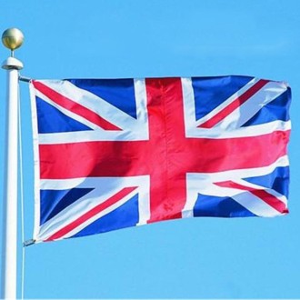 Polyester Material UK Flag, Size: 150*90cm