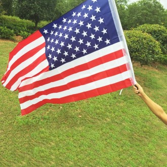 Polyester Material US Flag, Size: 150*90cm