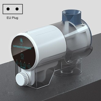 ZHIYANG Fish Tank Feed Pellet Timing Feeder EU Plug, Style: ZY-521B