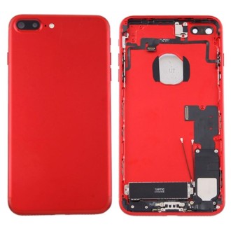 for iPhone 7 Plus Battery Back Cover Assembly with Card Tray(Red)