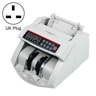 2108 UVMGIR 220V Multi-Currency Multifunctional Money Counter, Specifications:UK Plug