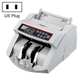 2108UV/IR 220V Multi-Currency Money Counter, Specification: US Plug