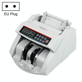 2108 UVMGIR 220V Multi-Currency Multifunctional Money Counter, Specifications:EU Plug