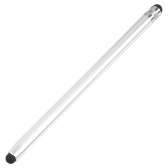 Universal Cloth Head + Silicone Head Stylus(Silver)