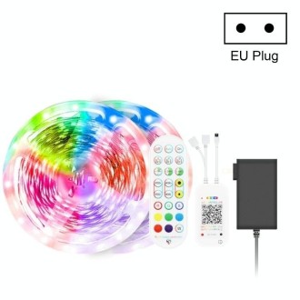 15M 450 LEDs Bluetooth Suit Smart Music Sound Control Light Strip Waterproof 5050 RGB Colorful Atmosphere LED Light Strip With 2