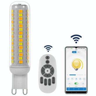 G9 94 LEDs Wireless Remote Control Smart Light Bulb with Controller, AC220-240V