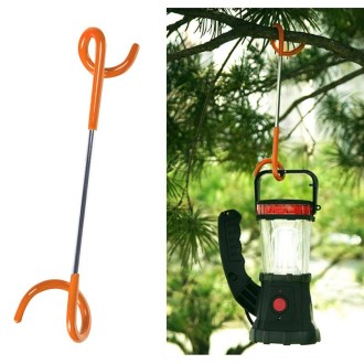 Multi-function S Type Two-way Spiral Outdoor Camping Tent Light Hook