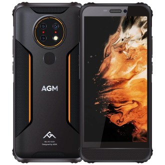 [HK Warehouse] AGM H3 EU Version Rugged Phone, Night Vision Camera, 4GB+64GB, Triple Back Cameras, IP68/IP69K/810H Waterproof Du