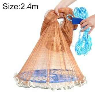 480 Flying Disc Tire Cords Fishing Net, Height: 2.4m