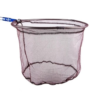 Foldable Stainless Steel Dip Net Head Fishing Net, Specification: Solid 40cm Glued Dense Mesh