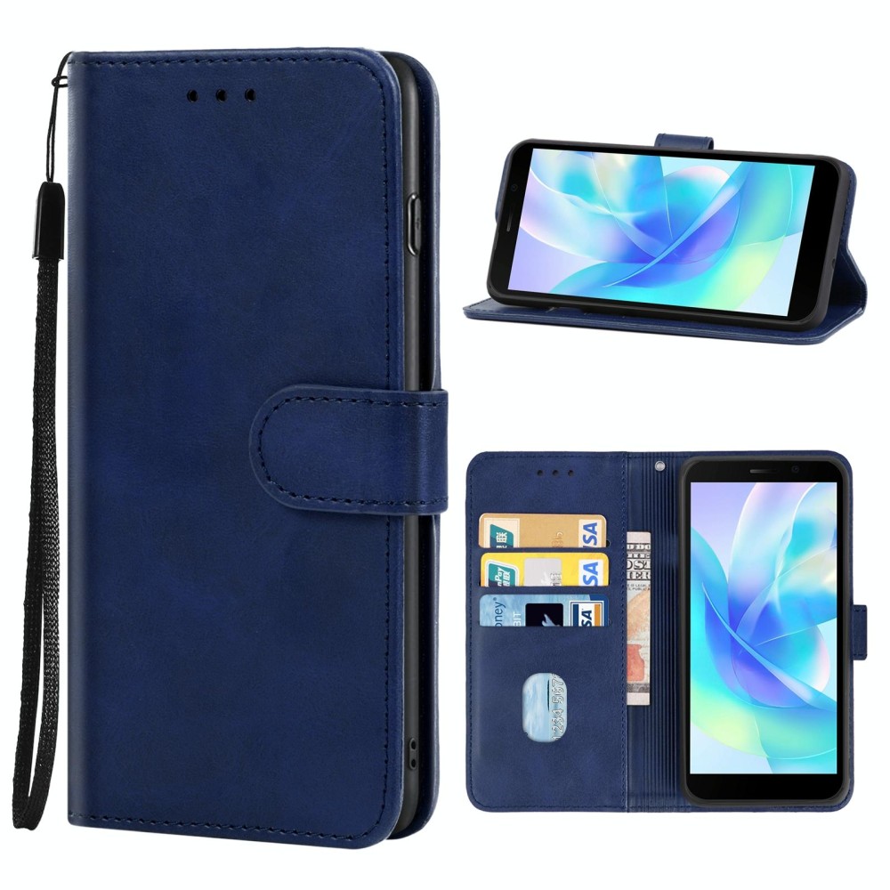 For Doogee X97 / X97 Pro Leather Phone Case(Blue)