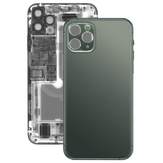 Back Battery Cover Glass Panel for iPhone 11 Pro(Green)