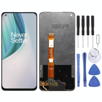 For OnePlus Nord N10 5G BE2029 with Digitizer Full Assembly OEM LCD Screen (Black)