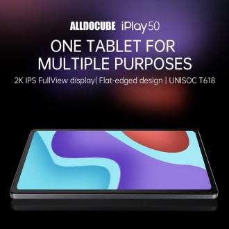 ALLDOCUBE iPlay 50 4G LTE Tablet, 10.4 inch, 6GB+128GB, Android 12 UNISOC T618 Octa Core 2.0GHz, Support GPS & BT & Dual Band Wi