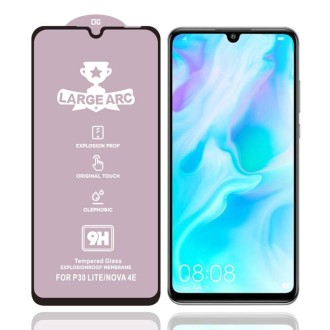 For Huawei P30 Lite 9H HD High Alumina Full Screen Tempered Glass Film