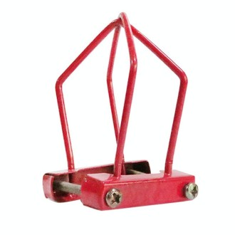 Non-disassembly Fire Sprinkler Head Protective Cover Bracket, Style: Red Protective Cover