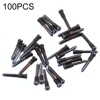 100 PCS Charging Port Screws for iPhone 13 mini(Blue)