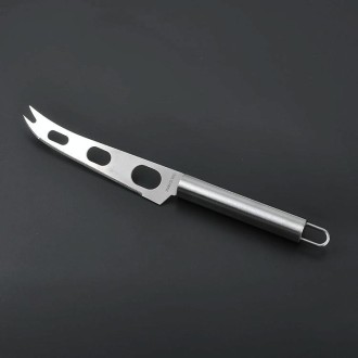 Stainless Steel Cheese Knife With Fork Tip Cheese Butter Knife Slicer Butter Pizza Cutter