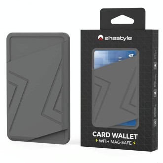 AhaStyle PT133-C Silicone Adhesive Card Case(Gray)