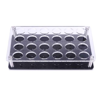 Acrylic Round Hole Wine Glass Storage Rack, Layer (specification): 24 Grids