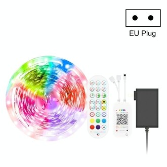 5M 300 LEDs Bluetooth Suit Smart Music Sound Control Light Strip Non-waterproof 5050 RGB Colorful Atmosphere LED Light Strip Wit