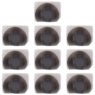 10 PCS Microphone / Flashlight Dustproof Mesh For iPhone 11 Pro Max / 11 Pro / 11(Black)