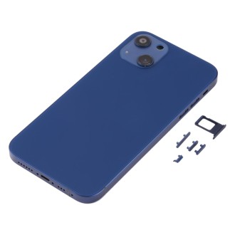 Back Housing Cover with Appearance Imitation of iP13 for iPhone XR(Blue)