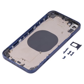 Back Housing Cover with Appearance Imitation of iP13 for iPhone XR(Blue)