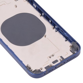 Back Housing Cover with Appearance Imitation of iP13 for iPhone XR(Blue)