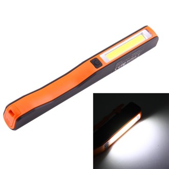 100LM High Brightness Pen Shape Work Light / Flashlight, White Light, COB LED 2-Modes with 90 Degree Rotatable Magnetic Pen Clip