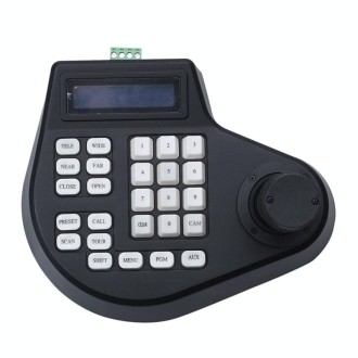 8003H Analog Coaxial Dome Control Keyboard RS485 PTZ, Specification:2 Axis(AU Plug)