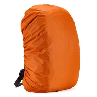 55-60L Adjustable Waterproof Dustproof Backpack  Rain Cover Portable Ultralight Protective Cover(Orange)