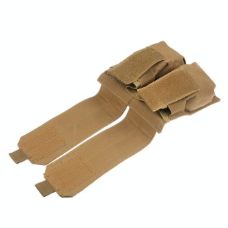 Duplex Canvas Clips Pouch with Quick Release Buckles