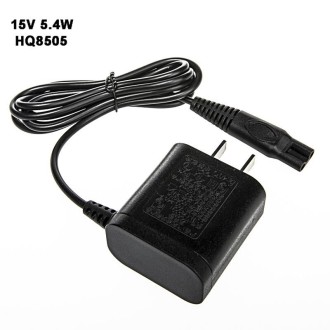 2pcs HQ8505 15V 5.4W Shaver Adapter Charger for PHILIPS HQ8500 HQ6070 HQ6075 HQ6090 PT860 AT890,US Plug