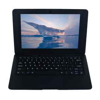 A133 10.1 inch Laptop, 2GB+16GB, Android 12,  Allwinner A133 Quad Core CPU 1.6Ghz, Support Bluetooth & WiFi, EU Plug(Black)