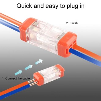 4pcs Direct Insertion Of Quick Terminal Block Wire Connector Clamps, Model: NC-736