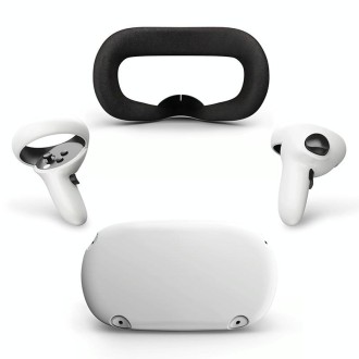 For Oculus Quest2 VR Handle Host All-inclusive Non-slip Anti-fall Silicone Protective Cover