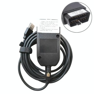 HEX ATMEGA162+16V8B+FT232RQ VAG 21.9 OBD2 Test Cable for Volkswagen / Audi, Software Version: Swedish 22.10.0