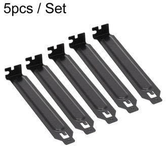 5pcs / Set Desktop Computer Chassis Block Case PCI Dust Protection Board(No Hole)