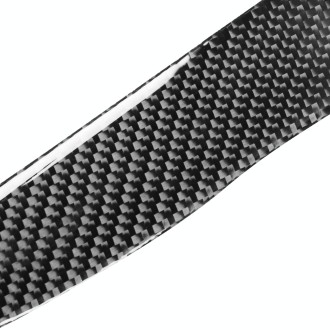 2 PCS / Set Carbon Fiber Car Lamp Eyebrow Decorative Sticker for BMW X5/E70 2010-2012, Drop Glue Version