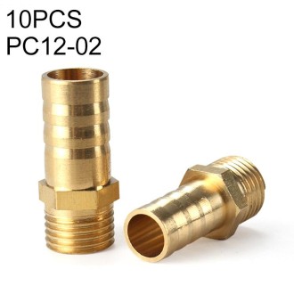 PC12-02 LAIZE 10pcs Pneumatic Components Pagoda PC External Thread