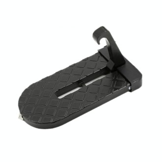 For SUV Car Assistance Getting In The Car Hook Pedal, Color: Black